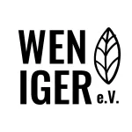 WenigereV Logo RGB schwarz 1000px square circlewbg